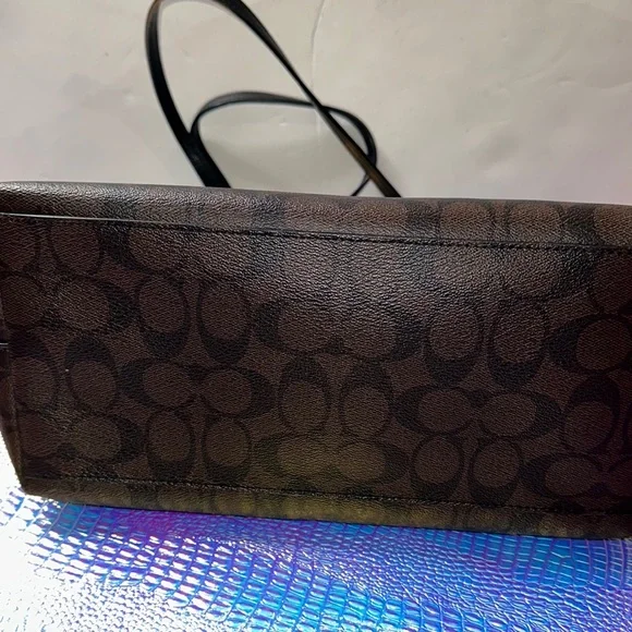 Coach Black and Brown Women's Tote Bag